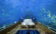 建在海底的酒店房间就是水族馆（多图）