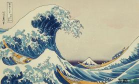 碉堡玩家开缸造景模仿日本传奇浮世绘《神奈川冲浪里》